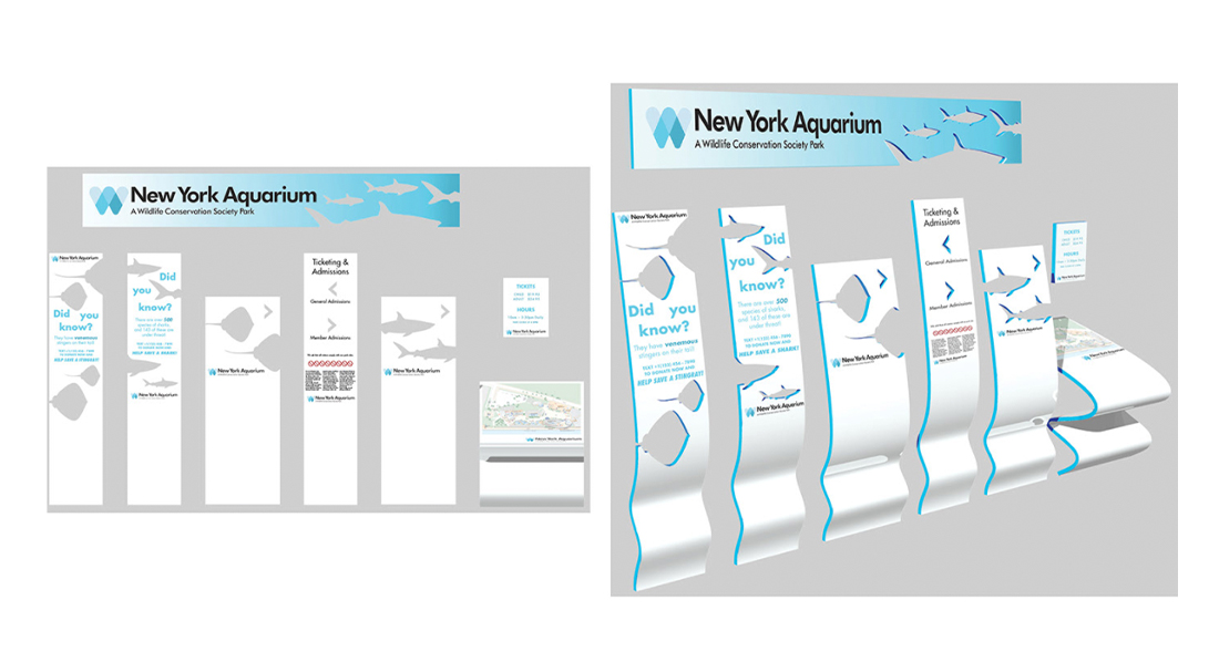 Experience and Exhibition Design New York Aquarium