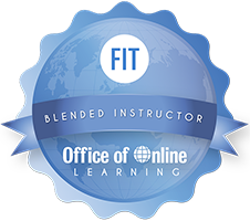 blended instructor badge