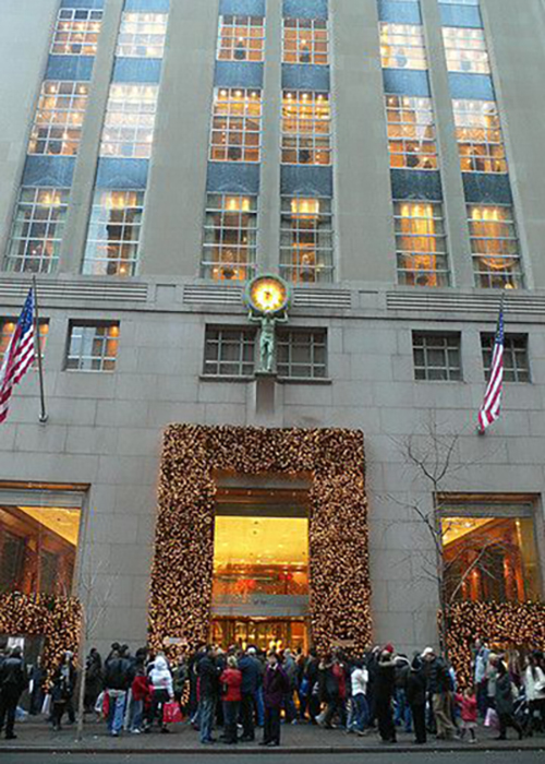 Store front of Tiffany's