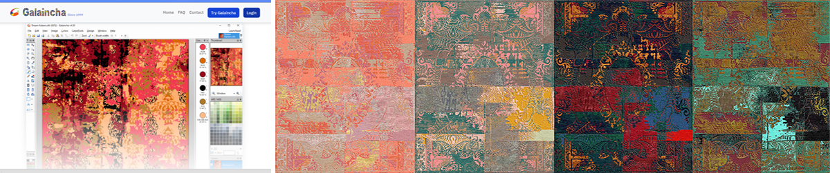 rug design colorways