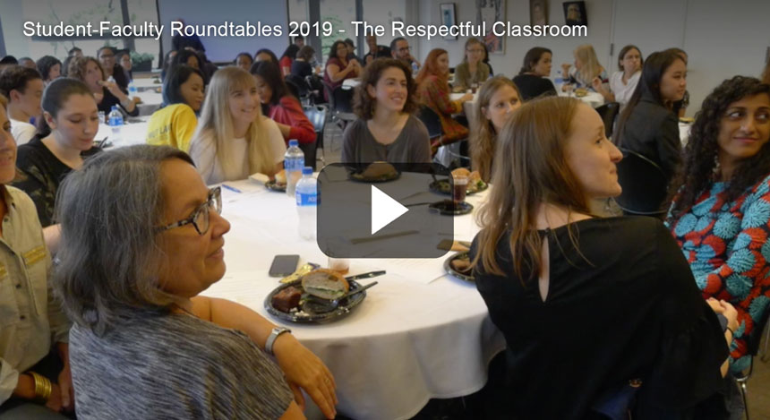 Student Faculty Roundtables 2019 audio