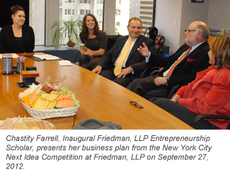 FIT Scholar visits Friedman LLP