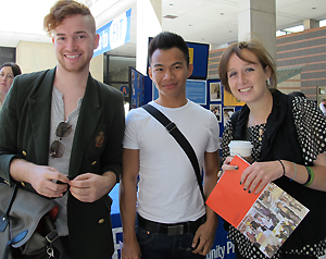 Students at Orientation