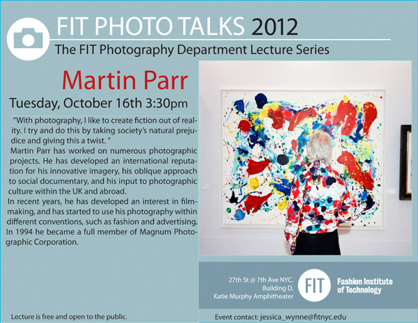 Martin Parr Lecture