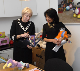 SUNY Chancellor Nancy Zimpher and FIT President Joyce Brown