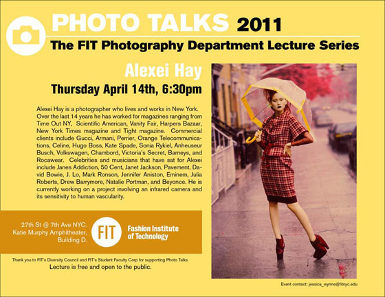 Photo Talks Lecture Alexei Hay