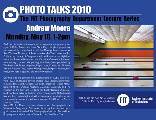 Photo Talks Lecture Andrew Moore