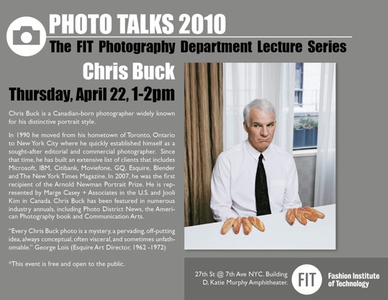 Photo Talks Lecture Chris Buck