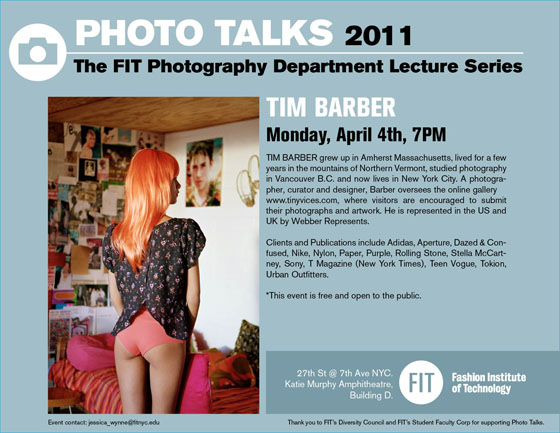 Photo Talks Lecture Tim Barber