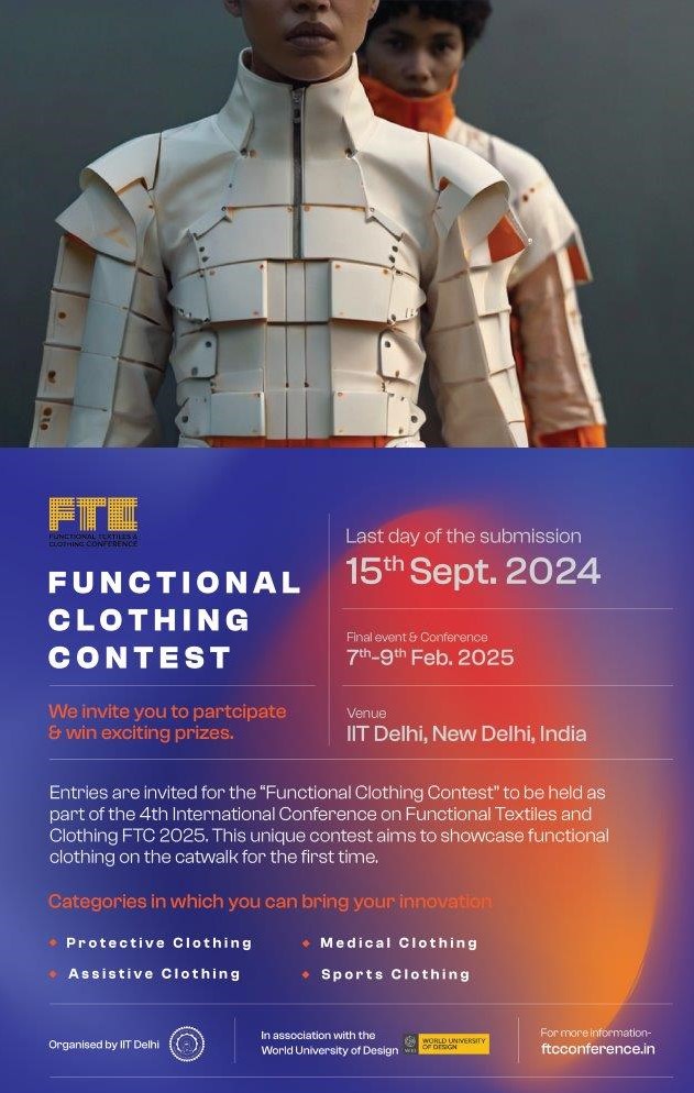 The Functional Clothing Contest Poster