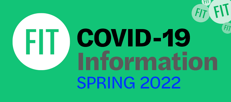 covid information banner for spring 2022