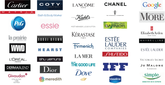 image of cosmetic company logos