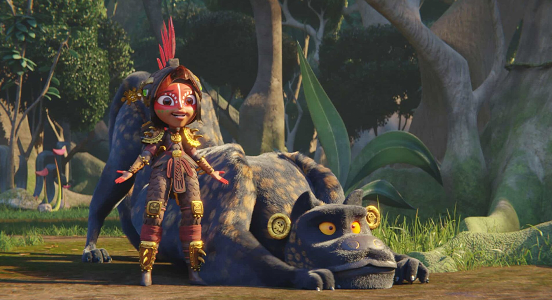 Maya and the Three features a Mesoamerican princess.