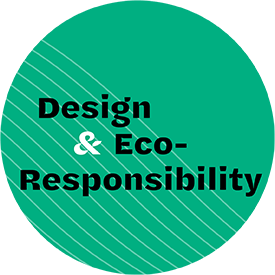 Design and Eco-Responsibility green graphic