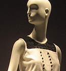 Miss Jackson's Department Store, Fall 2009 - Skirt made from white gift boxes.<br /> Miss Jackson's Department Store, Fall 2009 - Skirt made from white gift boxes.<br />