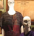 Miss Jackson's Department Store, Fall 2009 - Suvino created three optometry-themed displays: an eyechart, an examining room, and, pictured here, a waiting room.<br /> Miss Jackson's Department Store, Fall 2009 - Suvino created three optometry-themed displays: an eyechart, an examining room, and, pictured here, a waiting room.<br />