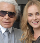 Karl Lagerfeld, Diane Kruger - September 10, 2010 Karl Lagerfeld, Diane Kruger - September 10, 2010
