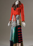 multi-colored dress