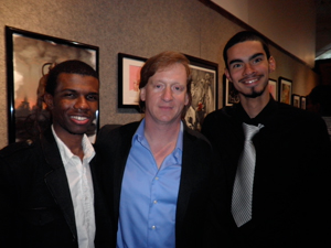 Charles George, Professor Tony Capparelli, Christian Castro