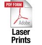 Laser print button link