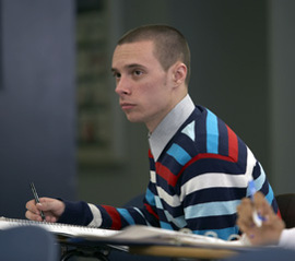 boy in class