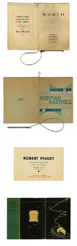 20th century fashion show programs