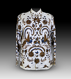 patterned shirt