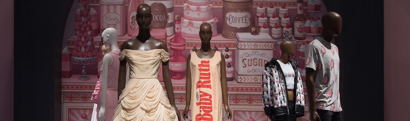 sugar, spice, and everything nice? section of food and fashion