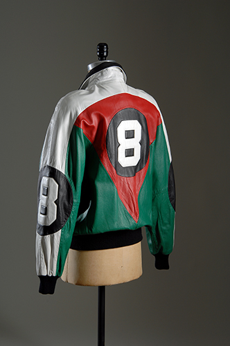 Michael Hoban, "8-Ball jacket," fall 1989. The Museum at FIT, Gift of Michael Hoban, North Beach Leather. The Museum at FIT