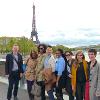 GFM students on the Siene in Paris.