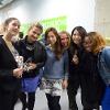 Students from HK, Paris, and NY gather at a a networking event on campus at Institut Français de la Mode.