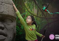 Making Sense: Immersive Interactive Design- A young girl hears the sounds of the Mexican rainforest as she explores the scale and texture of an Olmec monument.
Digital
Adobe Illustrator, Photoshop, SketchUp, Pencil
-https://ralphemrick.com/

