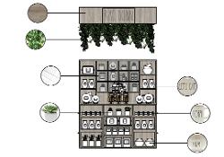 Rae Dunn Fixture Design- Materials and Production
7’ x 13’
Elevation
