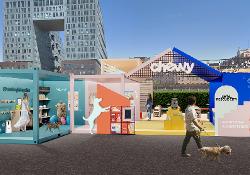 Entryway into the branded pop-up event for Project Rescue x Chewy.
3-D Rendering using SketchUp, Enscape, and Photoshop. - https://maddieveller.myportfolio.com/
