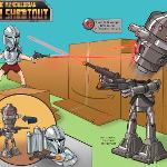 The Mandalorian IG-11 Shootout, licensed toy concept 