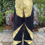 Hand Dyed Rockstar Chaps, 
EUPHORIA Collection 
Mens 32
Hand Dyed Cotton Canvas
