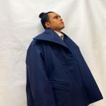 Overcoat
Deep blue wool cashmere