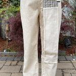 Whole Top Double Belt Trousers, 
EUPHORIA Collection
Mens 32
Corduroy, Polyester Lining
