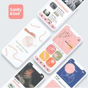 Sanity & Self app redesign