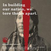 American Indian Movement print/2d Senior Project