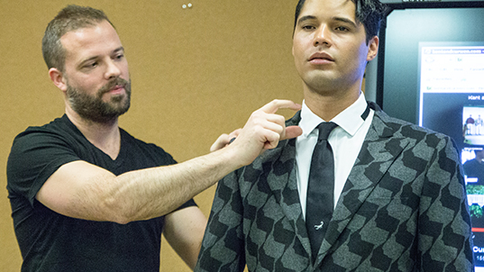 FIT Center for Continuing Professional Studies menswear class
