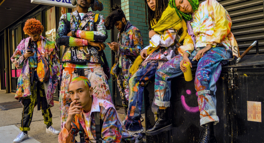Lenny Vuitton spray paint fashion and street culture