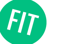  Green FIT Logo Back