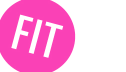  Pink FIT Logo Back