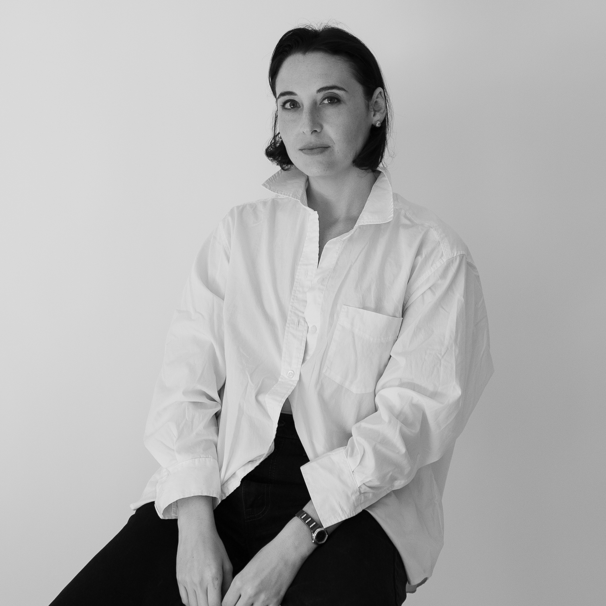 Portrait of alum Lin Tyrpien