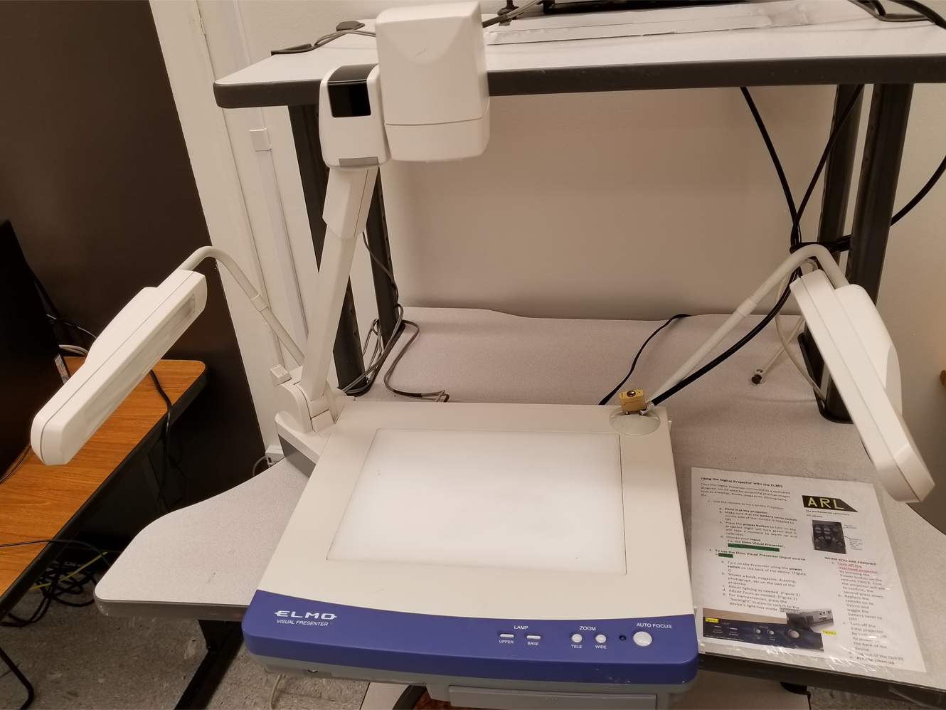 Image of the ELMO document camera