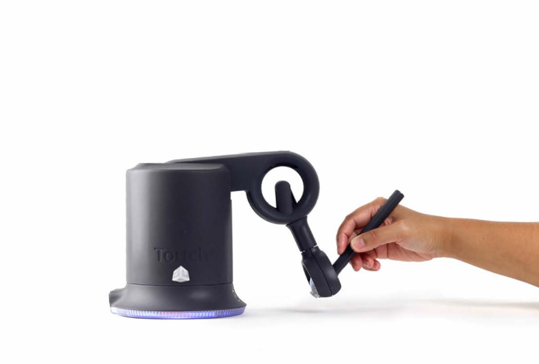 Move the stylus down.