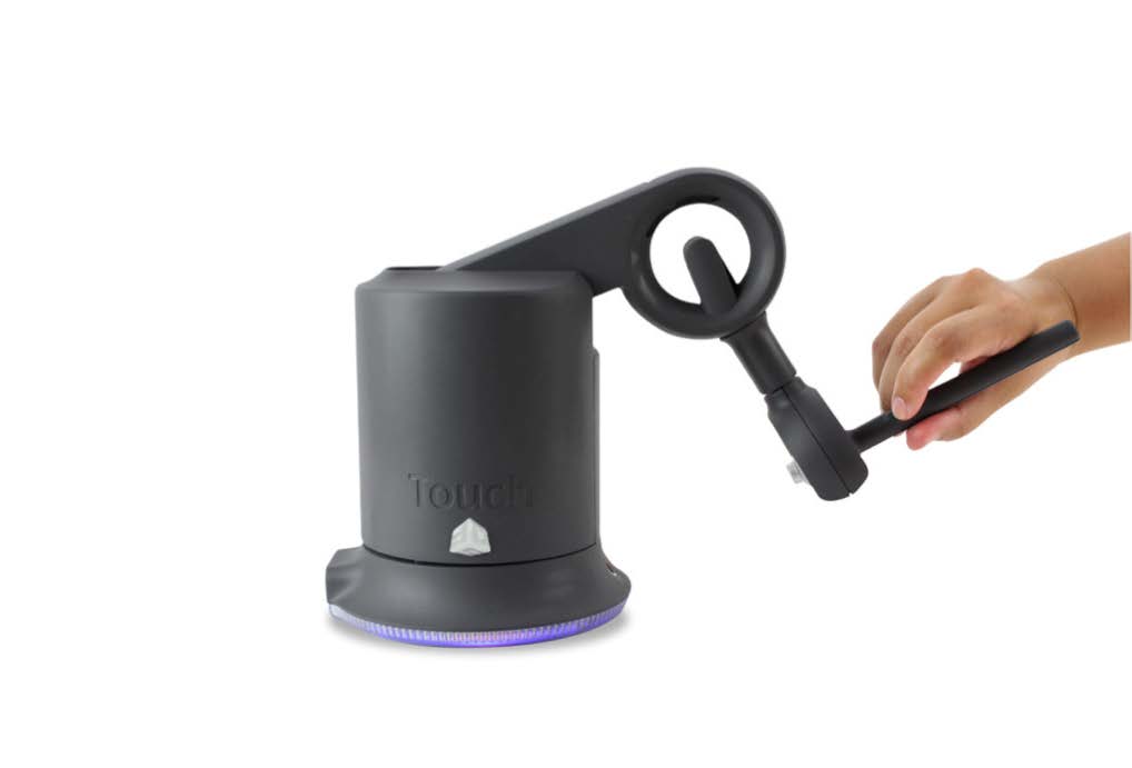 Move the stylus towards the device.