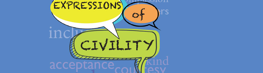 detail of civility poster