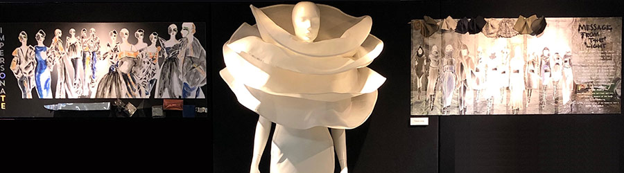 fashion design art and mannequin